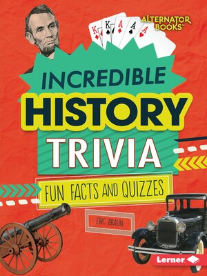 cover image of Incredible History Trivia